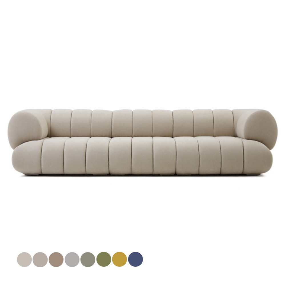 컴포드 포쉬필로우 4인 이지클린 패브릭 모듈 소파 알타 (9colors) 거실 인테리어 4인 소파