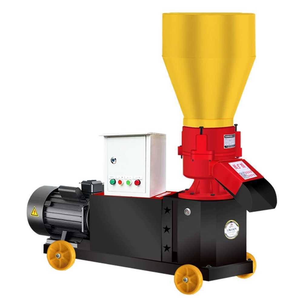 가축 사료 제조기 펠렛기 닭 먹이 오리 모이 성형기 150형오일+스위치+디스크220v4.5kW - 상품 이미지