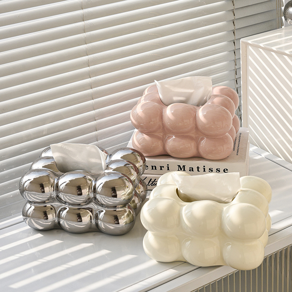 구름 세라믹 티슈케이스 휴지 커버 핸드타올 냅킨 미니각티슈 집들이선물