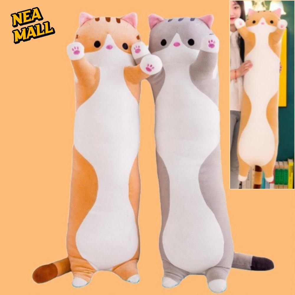 110cm 고양이바디필로우 고양이 베개 고양이롱쿠션 인형
