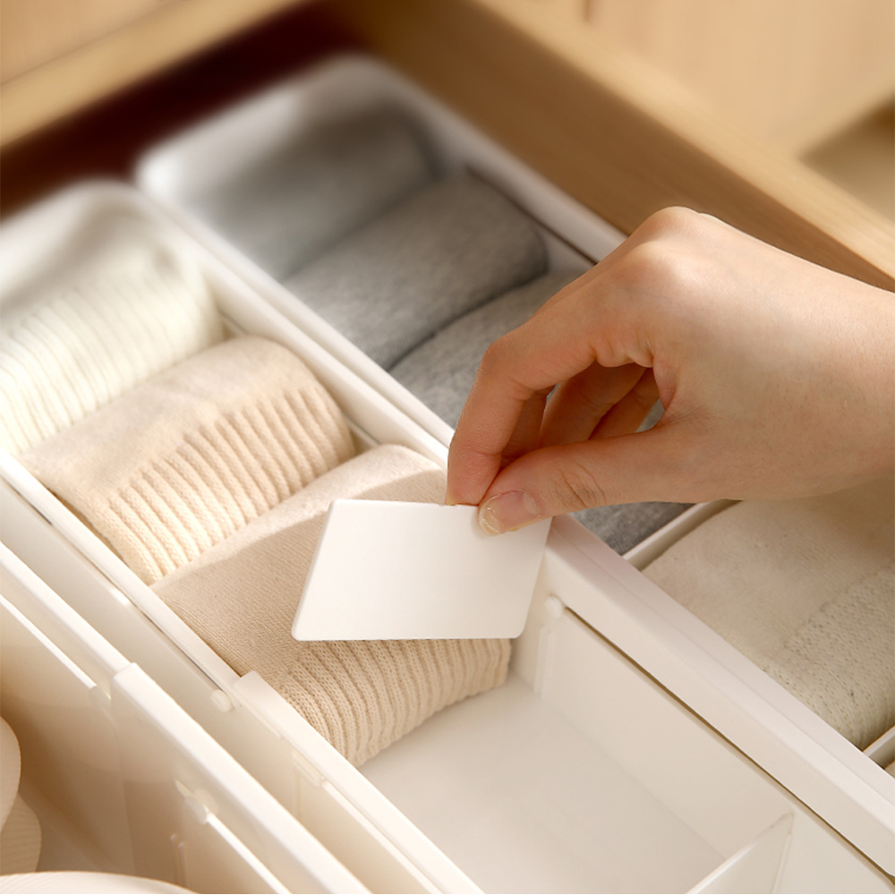 옷장정리함 다용도정리함 옷정리 보관함 길이조절 수납함 펜트리 트레이 소형