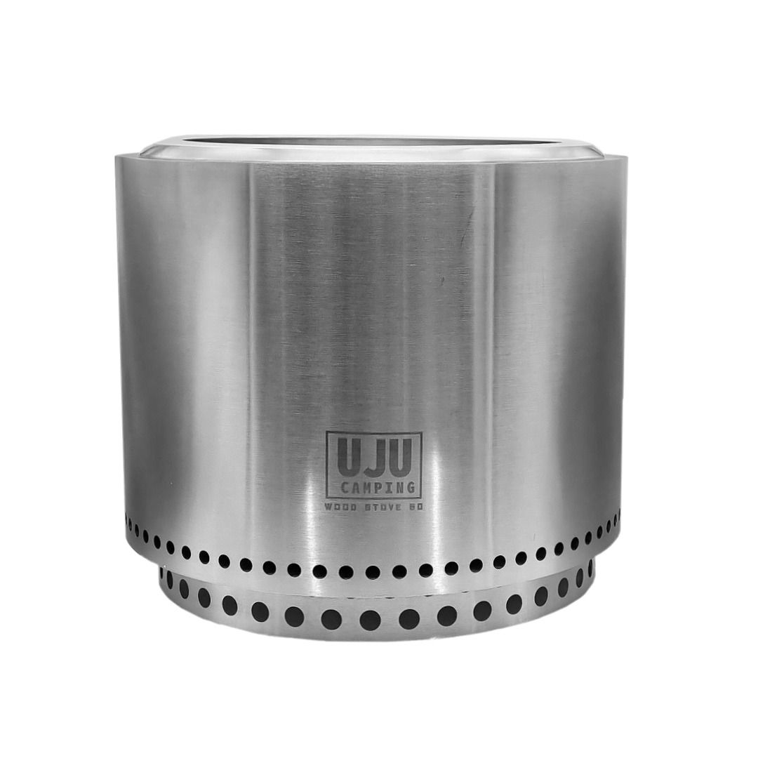 우주캠핑 우드스토브 50 이중연소 화로대 대형 불멍 화로