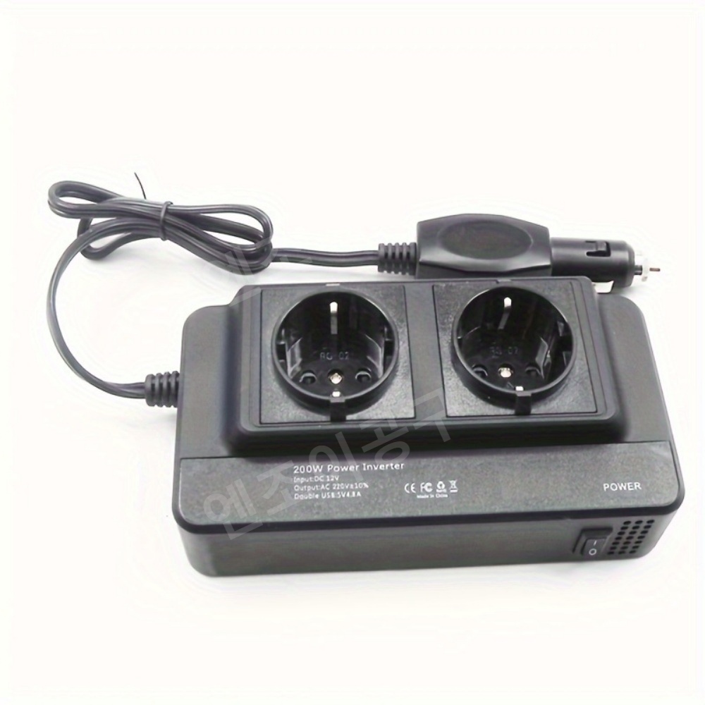 자동차 인버터 DC 12V - AC 220V 변환용 200W - 상세 이미지 2