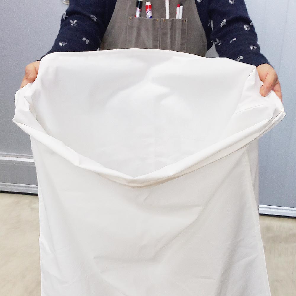 살림몰 국산 대형 순면 삼베 주머니 자루 면 업소용 두부 묵 초대형 78cm 100cm - 상세 이미지 2