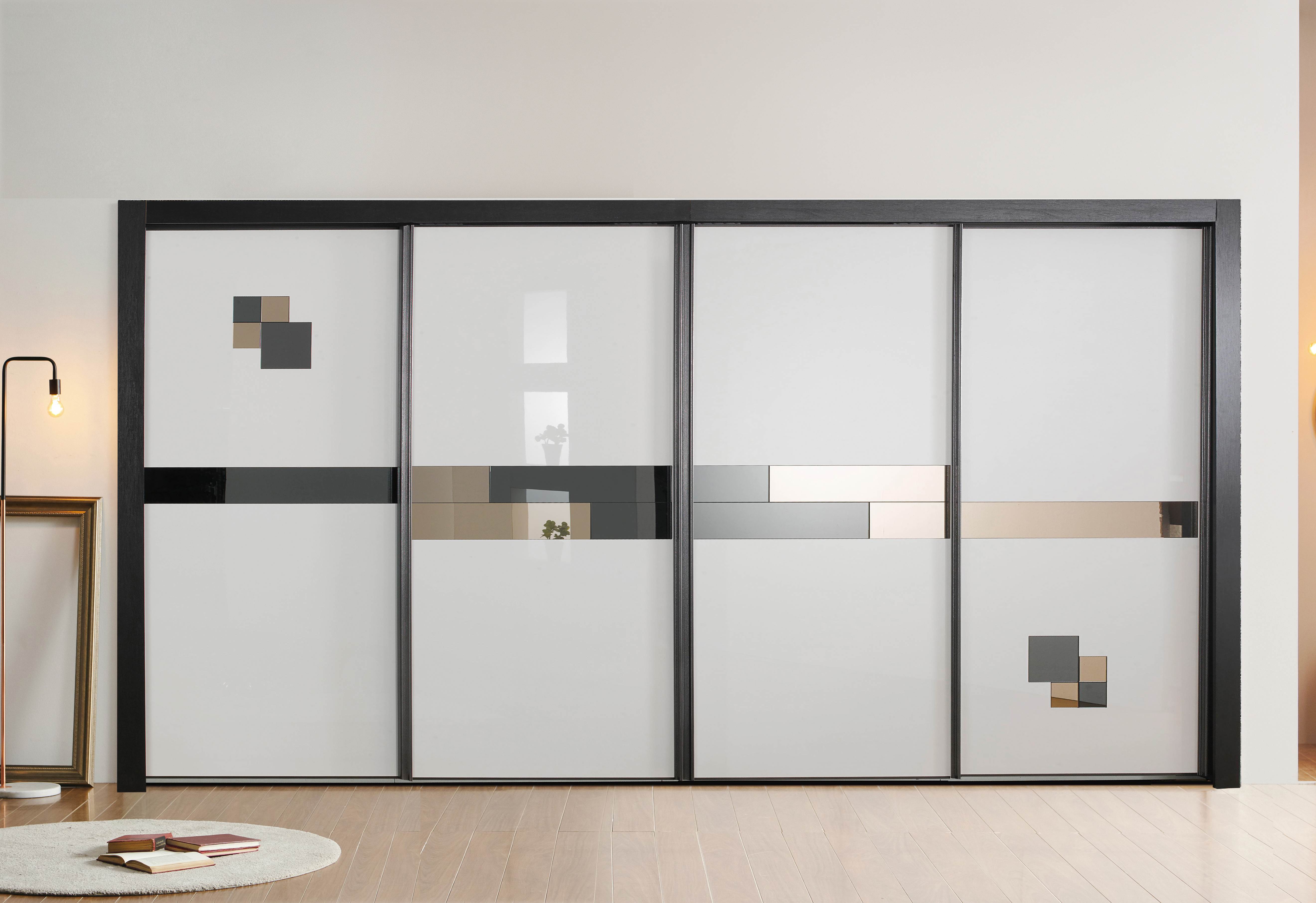 E0뎀퍼 베를린 슬라이딩붙박이장 30cm