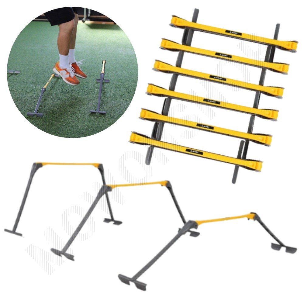 일체형허들 운동 육상 작은 미니 허들 뛰기 세트 6p
