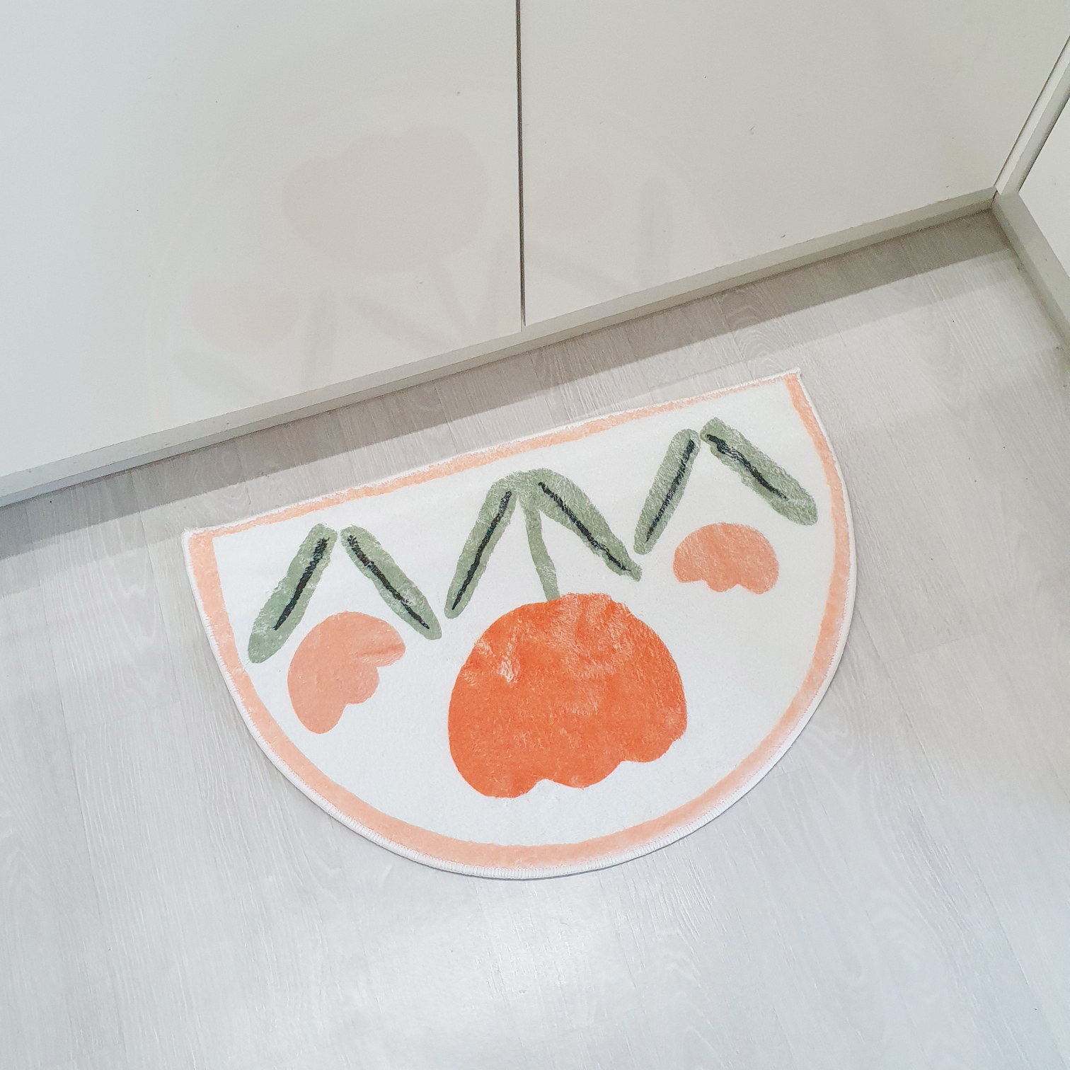 (땡) 튤립 발매트 - 꽃 플라워 화장실 현관매트 뽀송