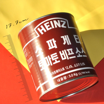 하인즈 스파게티비프소스 3kg 미트소스 토마토소스 - 상세 이미지 2