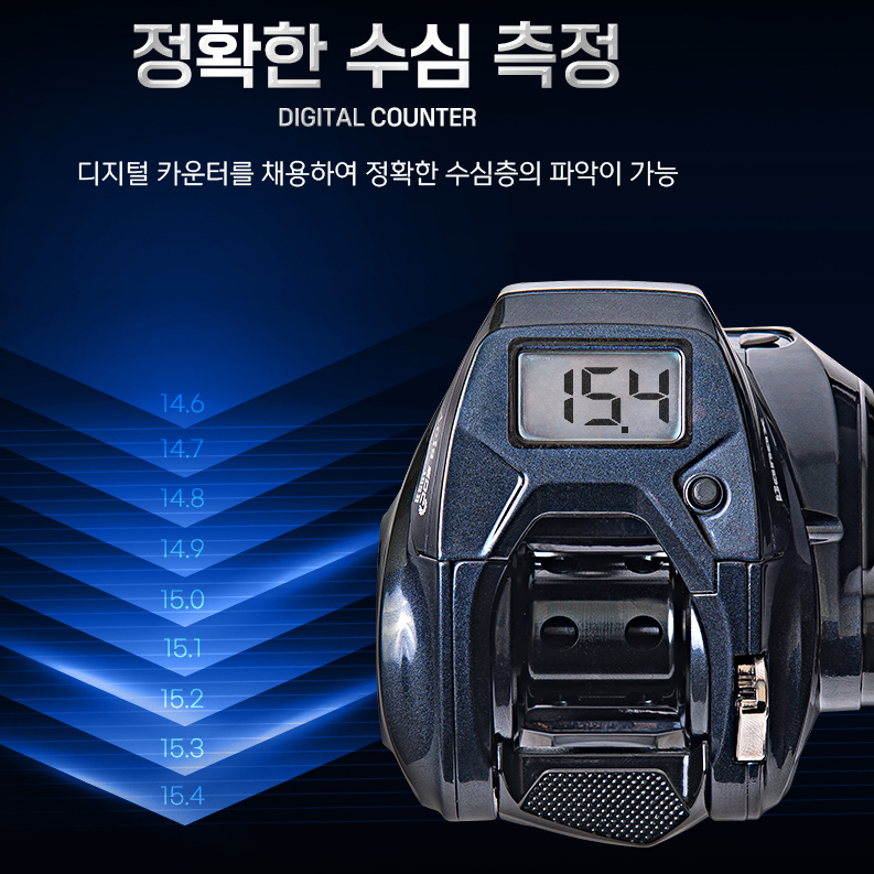 바낙스 아키스 SDC 갈치 텐빈 수심측정릴 한치 참돔 라인카운터릴 - 상세 이미지 2
