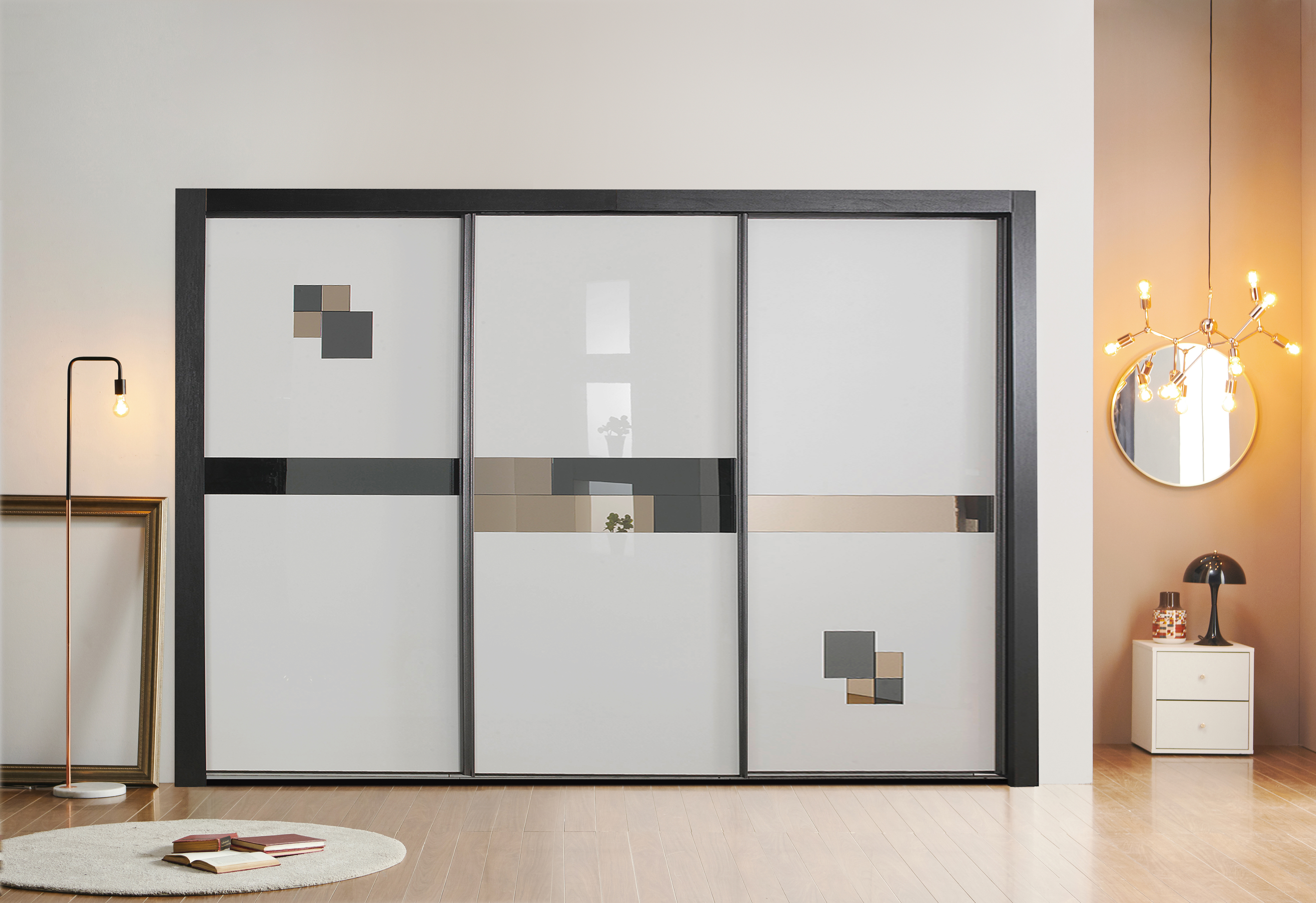 E0뎀퍼 베를린 슬라이딩붙박이장 30cm