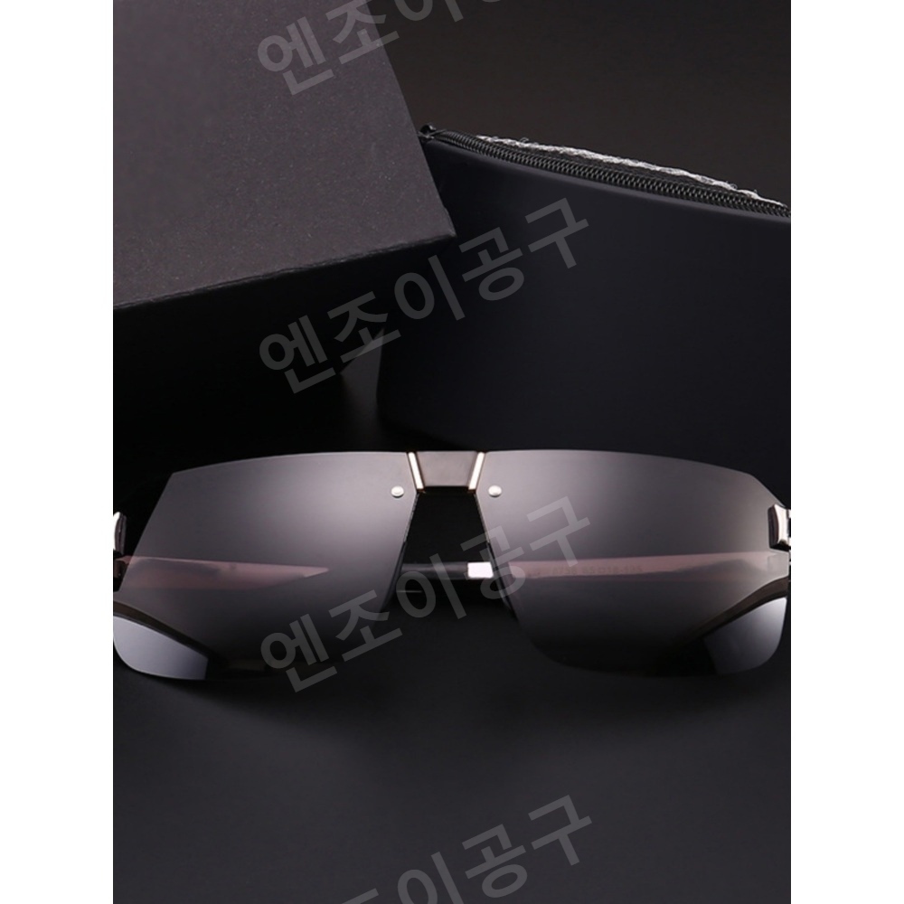 포르쉐 로고 선글라스 안경 편광 프레임 운전용 자외선차단 - 상세 이미지 5