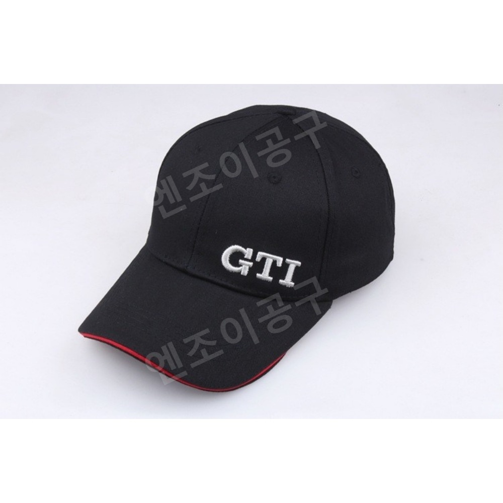골프 GTI 야구 모자 캐주얼 스포츠카 자외선 차단 배색 볼캡 - 상세 이미지 3