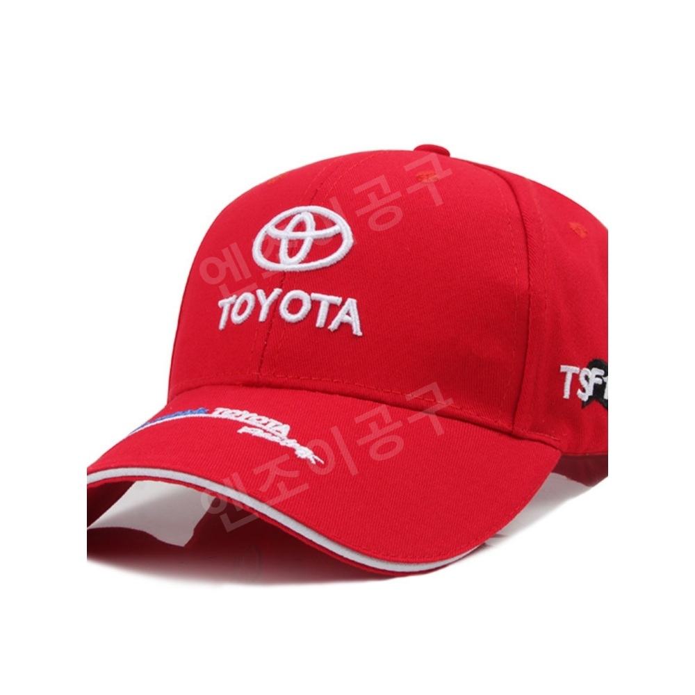TOYOTA 도요타 로고 모자 남자 야외 레이싱 스포츠 볼캡 아웃도어 패션 자외선차단 - 상세 이미지 5