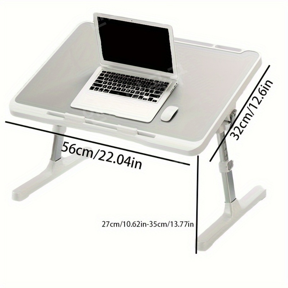 기울기 조절 노트북 테이블 미끄럼 방지 사무용 침대용 책상