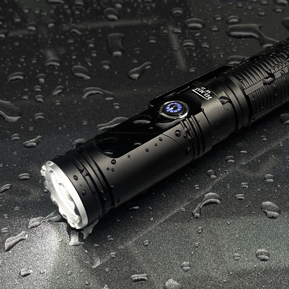 아노 휴대용 ㄱ자변형랜턴 등산용 C타입 충전 18650 후레쉬 SF10 일반세트