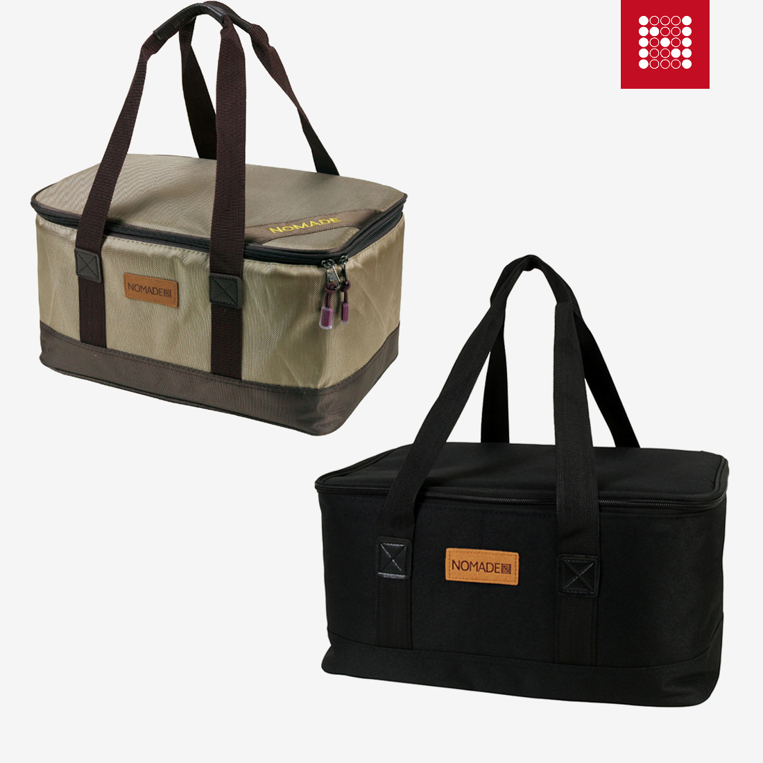 노마드 구이바다 수납가방 3웨이 멀티백 캠핑 차박 버너 보관 가방 M 단색