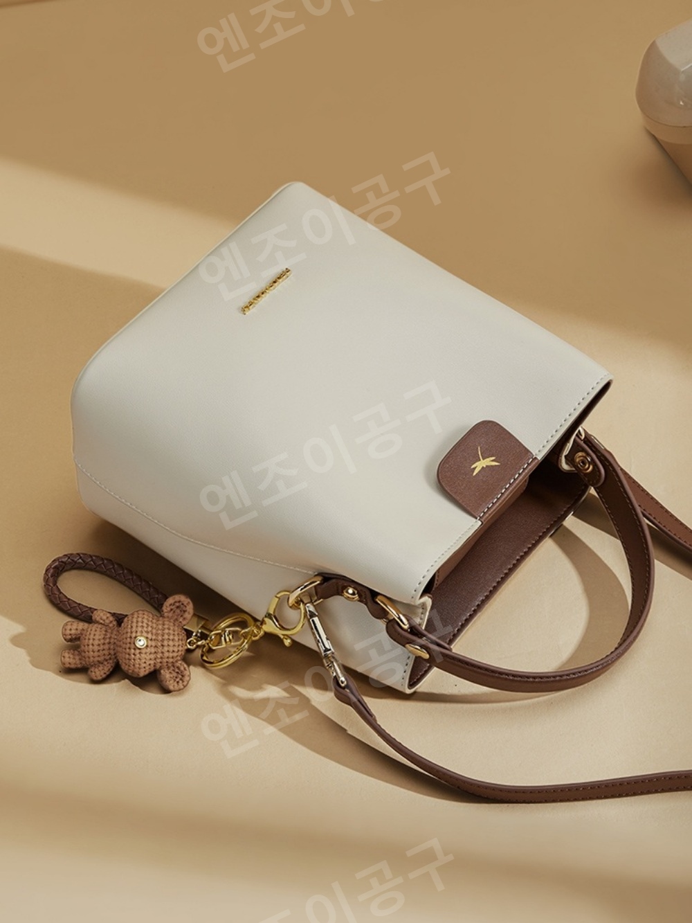 레드 드래곤 레더 백 여성 대용량 버킷백 - 상세 이미지 2