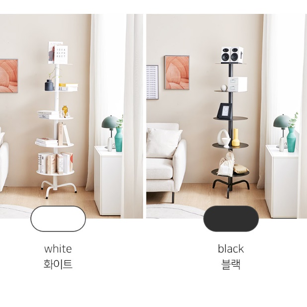미니 인테리어 작은장식장 코너 카페 상장 트로피 상패진열장 - 상세 이미지 2