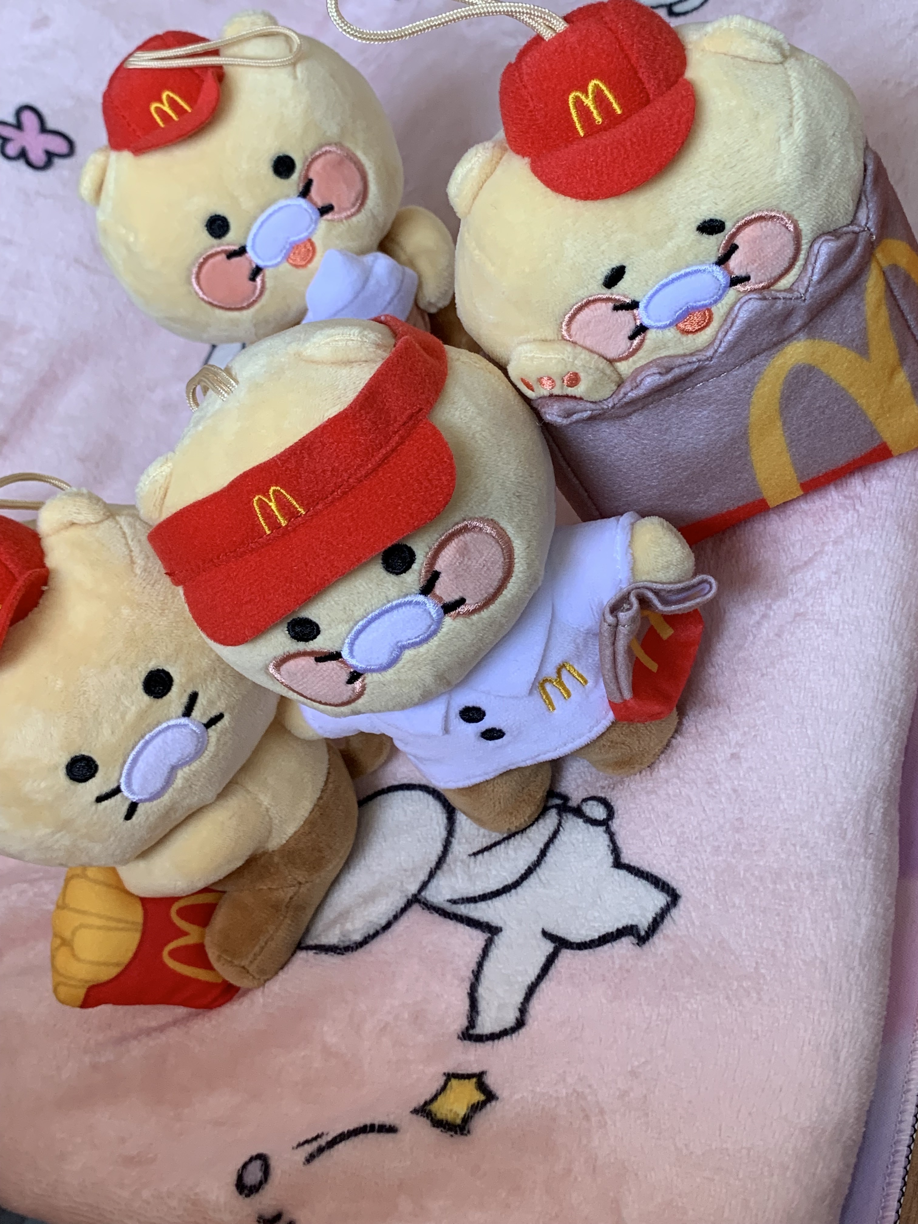 맥도날드 춘식이 인형, 춘식이 크루 4종, 귀여운 춘식이 굿즈, 카카오프렌즈 춘식이 콜라보