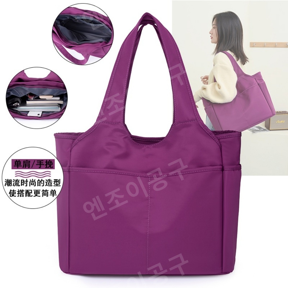 신상 멀티 포켓 대용량 여성 여행 백 - 상세 이미지 3