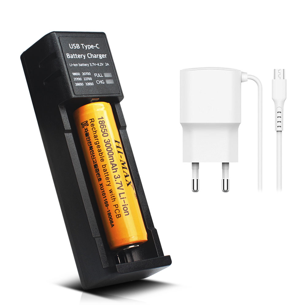 아노 26650 18650 배터리 충전기 1구 건전지충전기