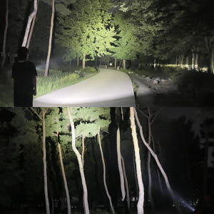 아노라이트 휴대용 ㄱ자변형랜턴 등산용 C타입 충전 18650 군용 후레쉬... 운동러 솔직 후기 | 실사용 리뷰 - 상품 이미지 2