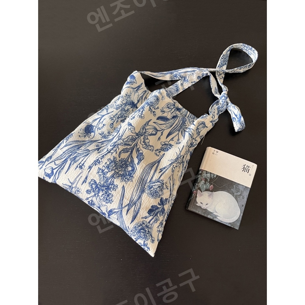 숄더백 중식 빈티지 플라워 - 상세 이미지 3