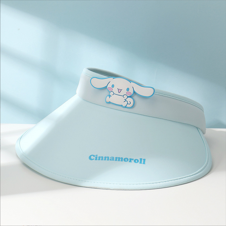 시나모롤 모자 썬캡 자외선 차단 썬바이저 산리오 굿즈 - 메인 이미지
