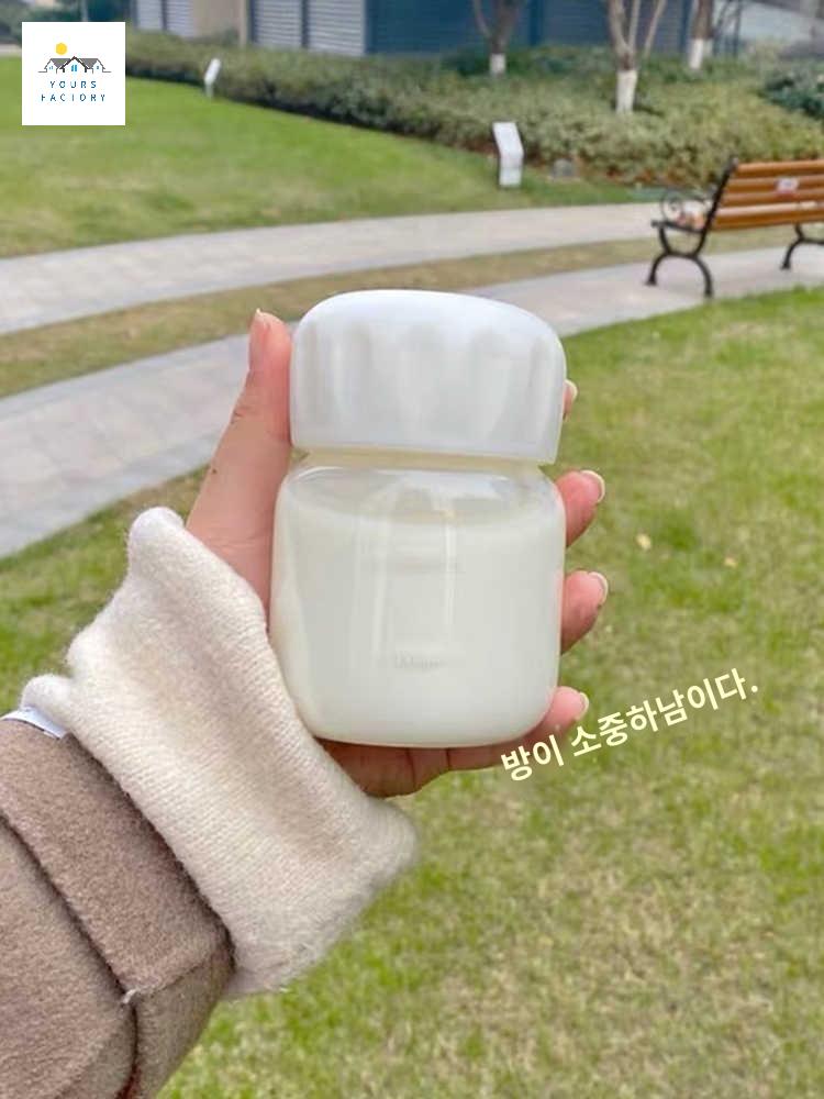 미니 휴대용 타파물통 보틀 야외컵 투명 텀블러 - 상세 이미지 2