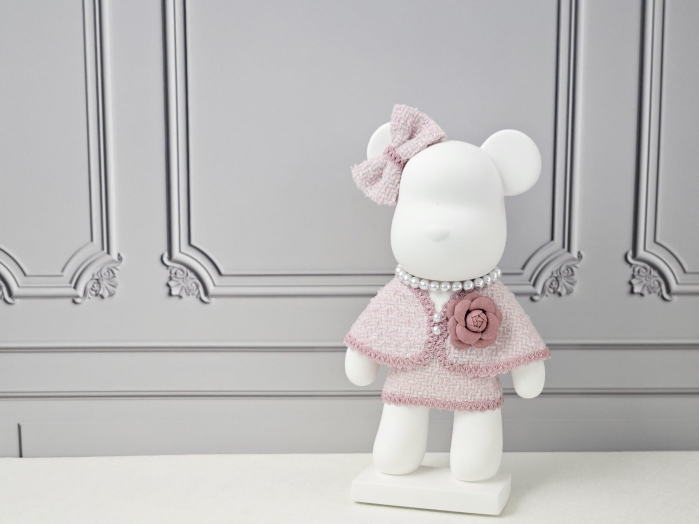 대형 베어브릭 빅베어브릭 석고 방향제 실내디퓨저 집들이선물 프리지아 핑크