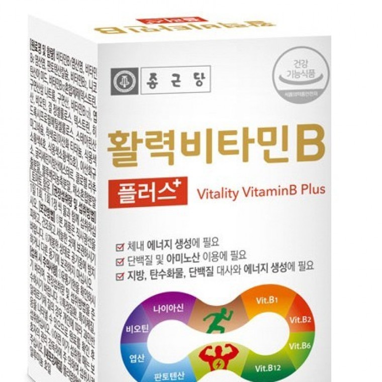 활력비타민B 플러스 60정 MN970262 : 해외현대몰
