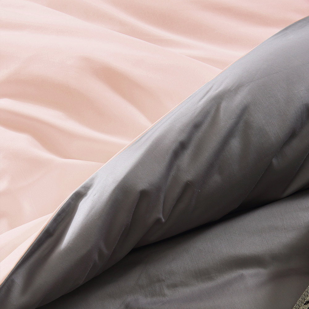 순면 양면 이불 커버 세트 미라지 침대 이스턴킹 침구 핑크