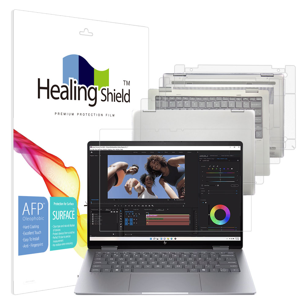HP 엔비 X360 14 fa-0040AU 올레포빅 액정보호필름1매 외부3종 - 상품 이미지