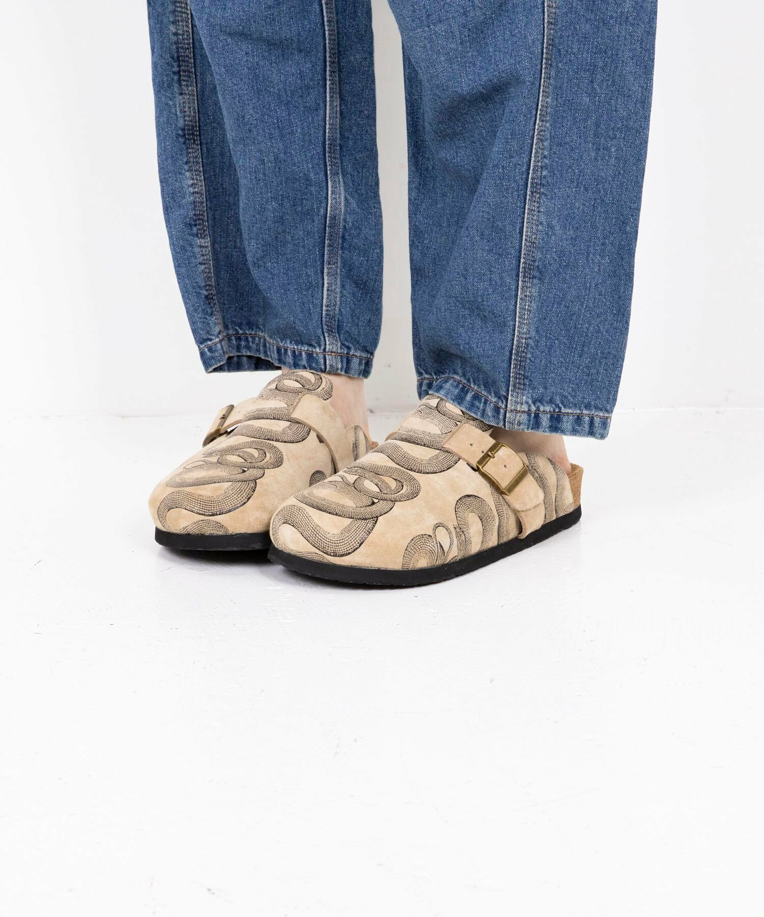 히스테릭글래머 HYSTERIC GLAMOUR 발편한 샌들 슬리퍼 SNAKE LOOP - 상세 이미지 4