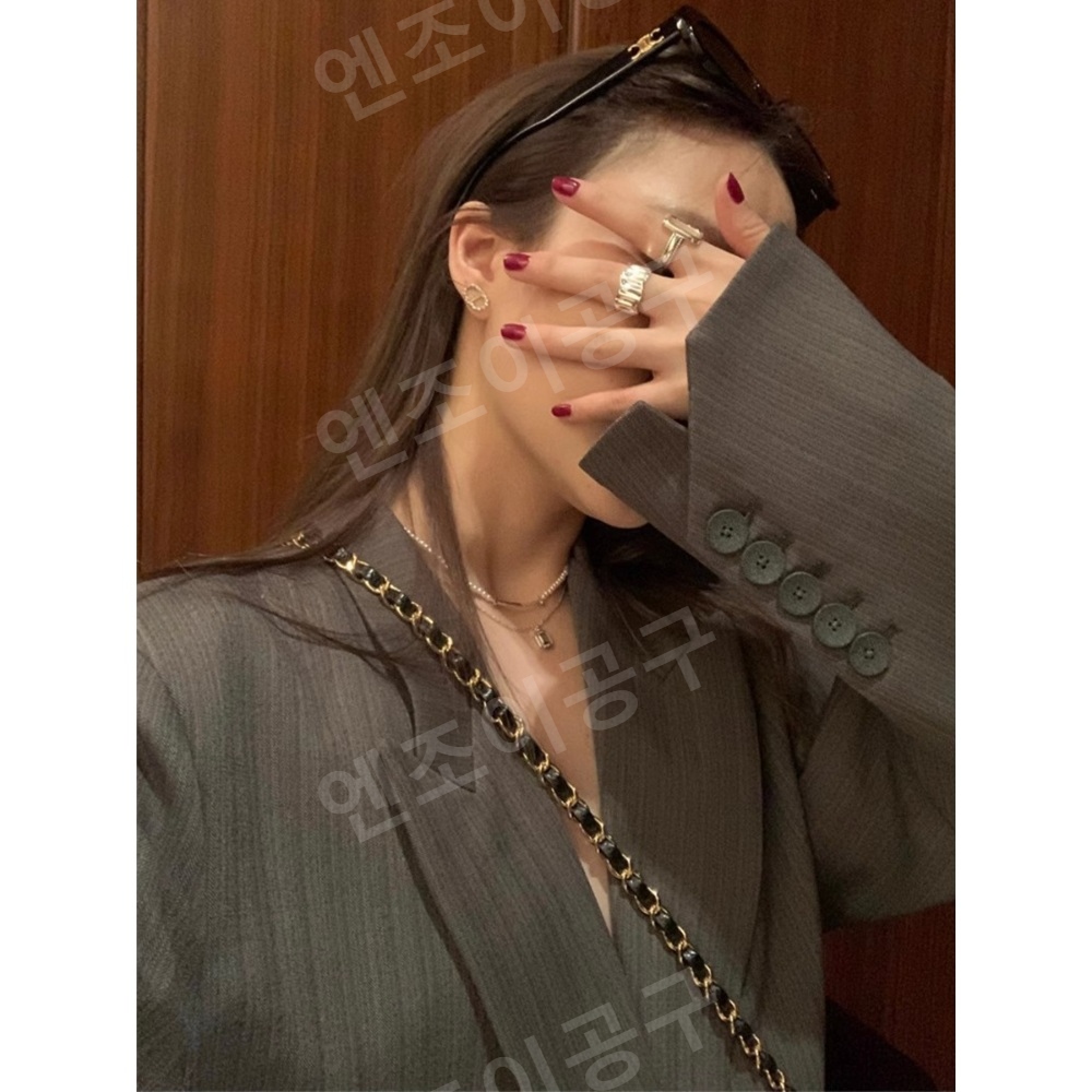 밥이나 한잔해 김희선 자켓 하이앤드 오버핏 의상 옷 패션 - 상세 이미지 2