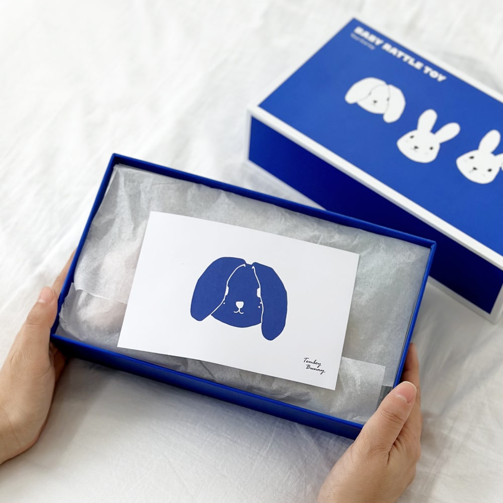 빌랑 토끼 신생아 딸랑이 치발기 장난감 세트 아기 유아 백일 선물 6종 세트