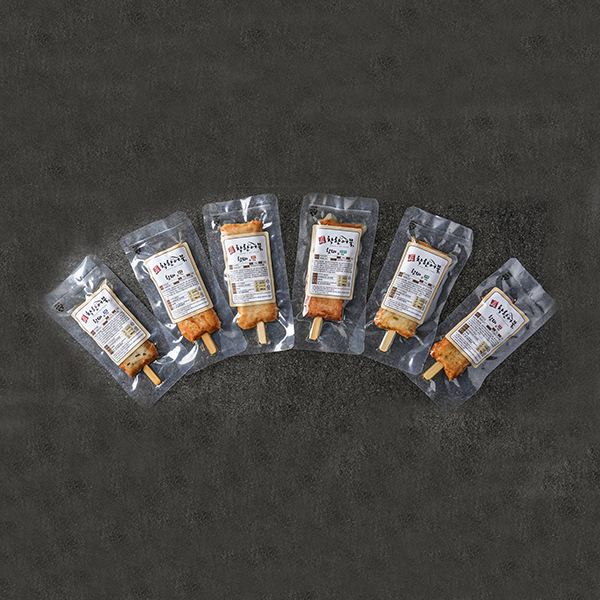 착한어묵 가마보꼬 수제 꼬치(100gX4개입) 모듬 사각어묵