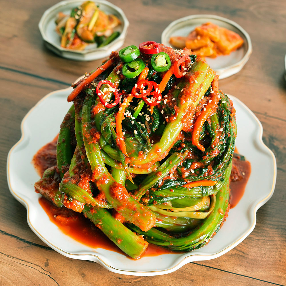 여수 수미네게장밥상_본점/ 명품 돌산갓 김치 2kg 3kg 갓김치 맛집 전라도 엄마손맛 김치 택배 포장 - 메인 이미지