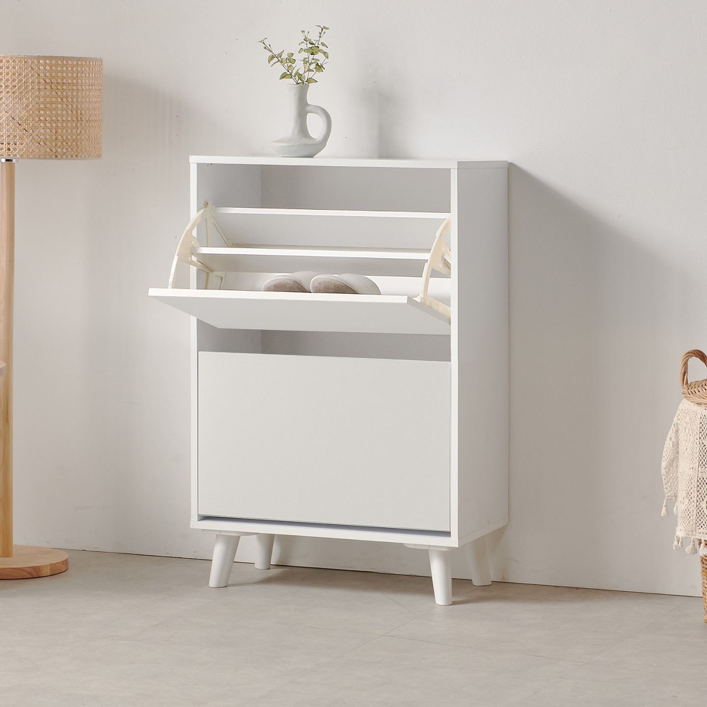 현관 신발장 슬림 폴딩 틈새 좁은 미니 600