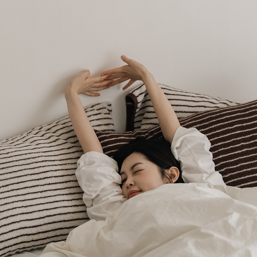 [디어리얼] 포근 모달 베개커버 쿠키(2types) 40수 자연향균 - 상품 이미지