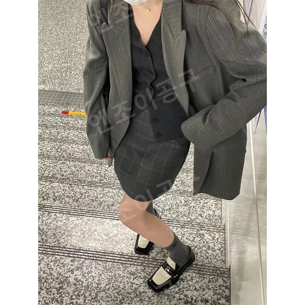 밥이나 한잔해 김희선 자켓 캐주얼 하객룩 의상 옷 패션 - 상세 이미지 4
