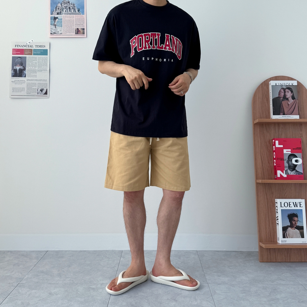 남자밴딩반바지 남자4부반바지 이미지 7