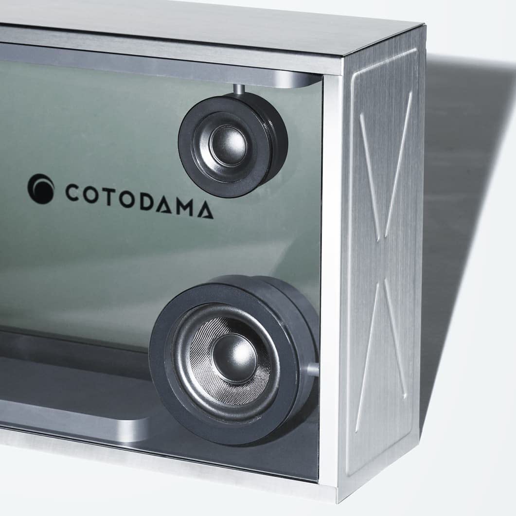 코토다마 COTODAMA Lyric Speaker Box Silver 가사 출력 스피커 - 상세 이미지 3