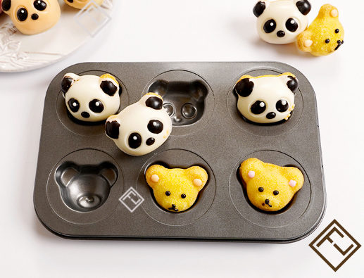 화이트펭귄 팬더&곰 6구 치요다곰돌이 곰마들렌틀