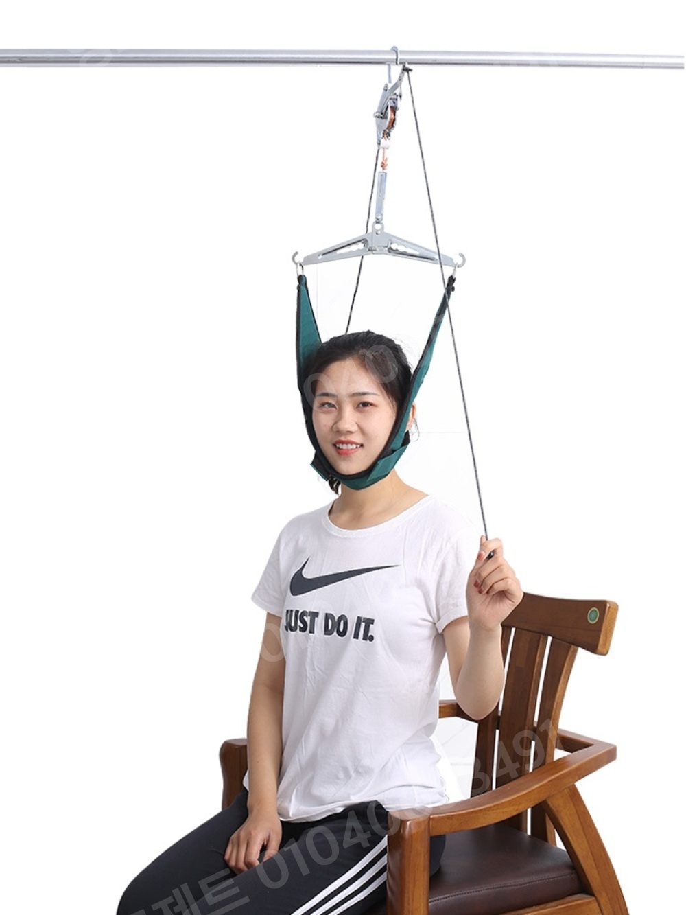 목견인기 목스트레칭 목통증 경추 넥해먹 일자목 교정 - 상품 이미지