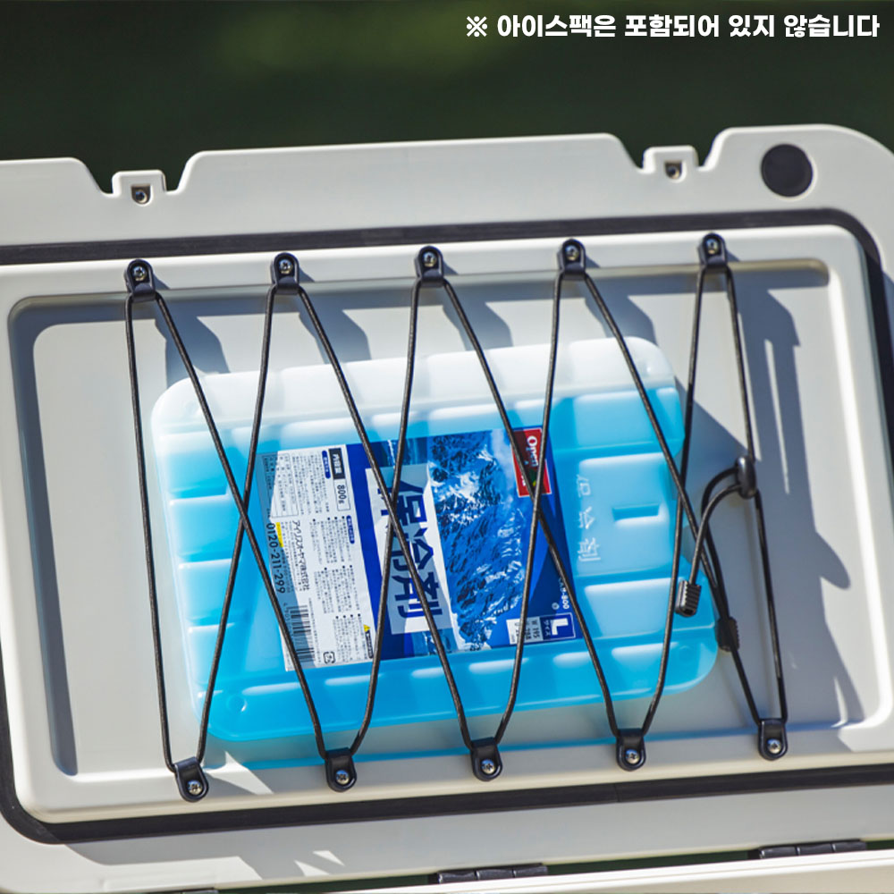 휴겔 아이스박스 휴대용 캠핑 대용량 하드쿨러 낚시 차박 쿨러 대형 진공패널 40L 이미지 6