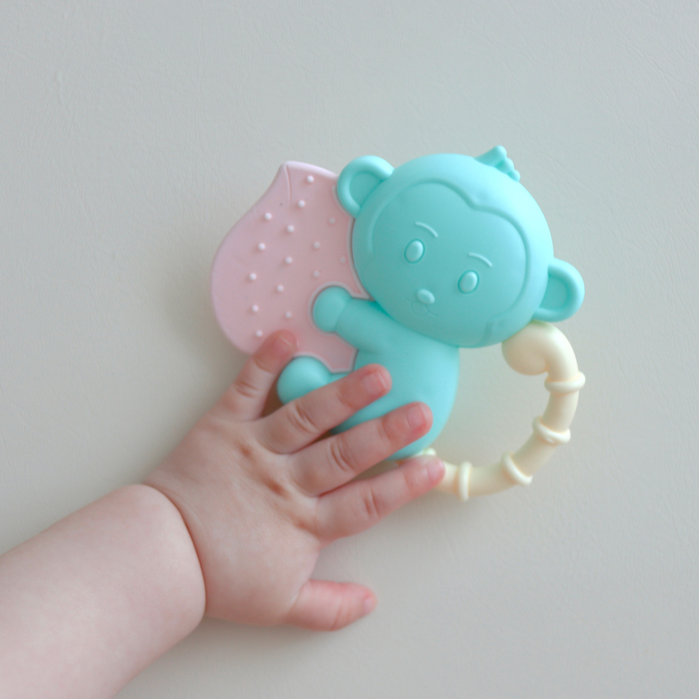 빌랑 토끼 신생아 딸랑이 치발기 장난감 세트 아기 유아 백일 선물 6종 세트