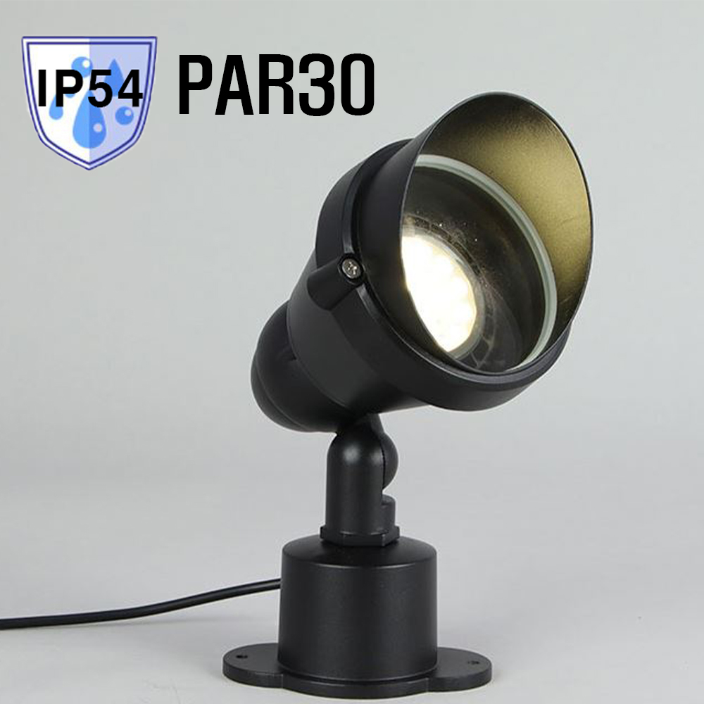 DS 수목투사등 PAR30용 LED 조경조명 팩직부겸용 방수 IP54 - 상품 이미지