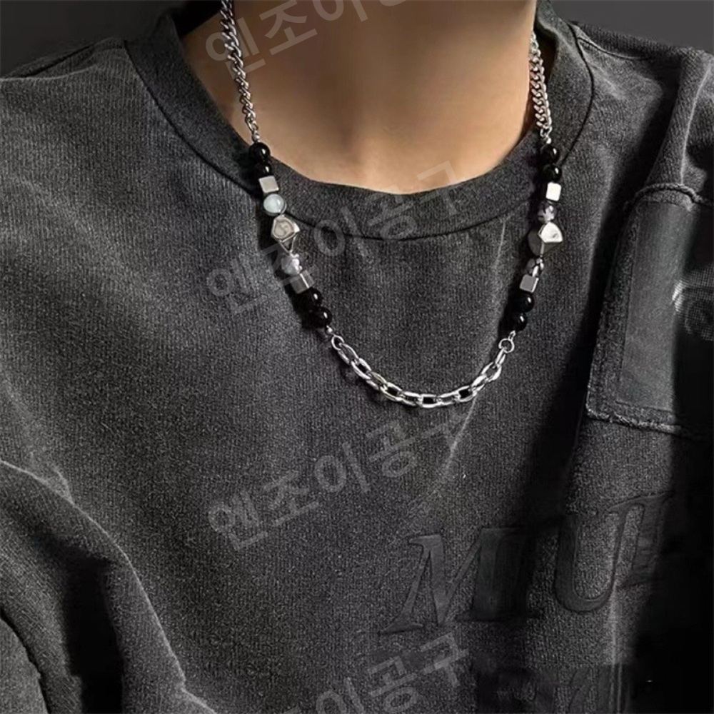 이혼숙려캠프 새로고침 김새롬 7화 목걸이 메탈 힙한 y2k 의상 옷 패션 - 상세 이미지 3