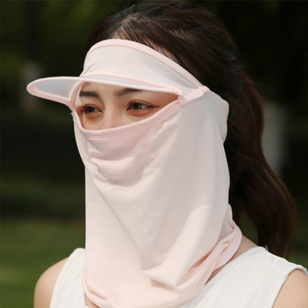 마스크썬캡 햇빛차단 자외선차단 모자 - 상품 이미지